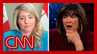 'My jaw is dropped': Canadian official's interview stuns Amanpour