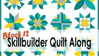 Online Quilting Bee Skill Builder Block 12 with On Williams Street