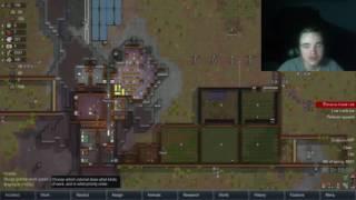 HUMANS FALLING FROM THE SKY! Rimworld Alpha 16 #8