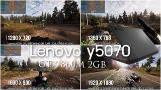 Resolution Comparison - Far Cry 5 - GTX 860m 2GB