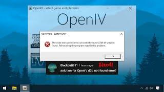 How to Fix OpenIV System Error: d3d9.dll Missing