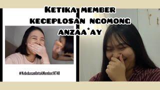 Moment lucu member JKT48 keceplosan | Reaction