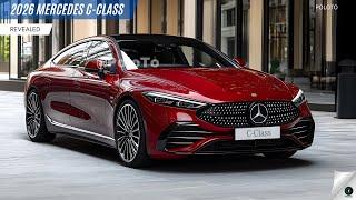 2026 Mercedes C Class раскрыт - представляющий характерный стиль и производительность!