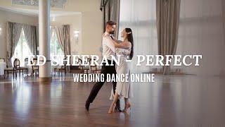 Ed Sheeran - Perfect - Wedding Dance Choreography I English Waltz Tutorial Online | Dance Lesson