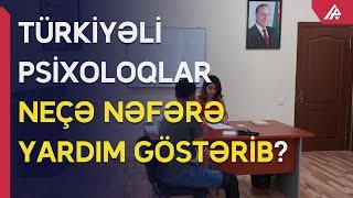 Türkiyəli psixoloqların yardım göstərdiyi vətəndaşların sayı açıqlandı - APA TV