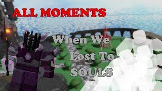 All Moments When We Died To SOULS On Last Wave Hardcore || Tower Defense Simulator