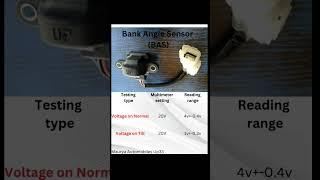Bank Angle Sensor (BAS) #service #sajir bike guru #bike #automobile #mechanic #bs6 bike #sensor