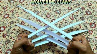 How To Make Wolverine Claws With Paper | Easy To Follow