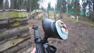 Пейнтбол для новичков с GoPro / Play paintball with newcomers with GoPro