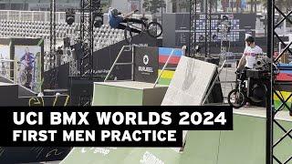 FIRST PRACTICE @ UCI URBAN WORLDS 2024 – PARK MEN ELITE #bmx