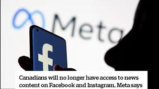 Canadians will no longer have access to news content on Facebook and Instagram, Meta says