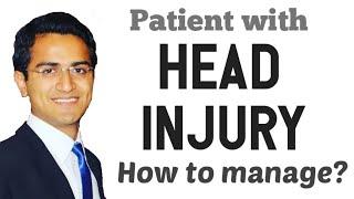 Head Injury FirstAid/Treatment & Management Guidelines Symptoms Lecture USMLE, Emergency Medicine