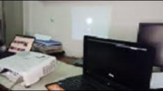 Use of external display (Project) on a laptop using HDMI Cable