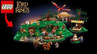 Huge Shire: LEGO Lord of the Rings 'Hobbiton' 2025 Image! | Set 10354