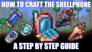 How To Craft The Shellphone - Terraria Tutorials