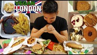 ALL THE VEGAN FOOD + DESSERTS WE ATE IN LONDON! [ PIES, BURGERS, BUFFET & MORE! ]