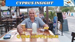 Q Bar Protaras Cyprus - Happy Hour 2 Cocktails €8