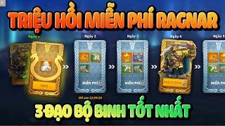 Ragnar Prime Đã Có Thể Triệu Hồi & 3 Đạo Bộ Binh Tốt Nhất Cho Vị Tướng Này Rise of Kingdoms