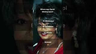 How Much Do You Know About Oprah Winfrey? Take the Quiz!  #quiz #starquiz