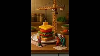 Sandwich#ai#aiart #aivideo #sandwich #punjabi #food #foodie#viralvideo #shorts #cute #youtubeshorts