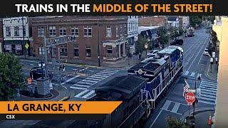 La Grange, Kentucky, USA | Virtual Railfan  LIVE !