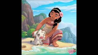 Painting by the numbers-Moana-Pua the Pig