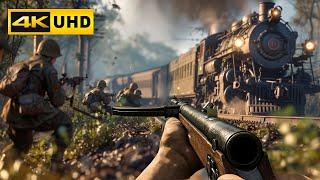 Armored Train Rollover | WWII S.0.E | Realistic Graphics Gameplay [4K 60FPS UHD] Call of Duty