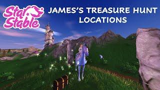 STAR STABLE - JAMES'S TREASURE HUNT LOCATIONS