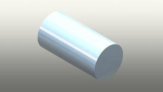  Solidwork Model for Ansys # 14 : Cylinder