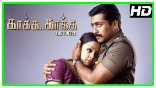 Kaaka Kaaka Tamil movie | Suriya Jyothika back to back scenes | Harris Jayaraj