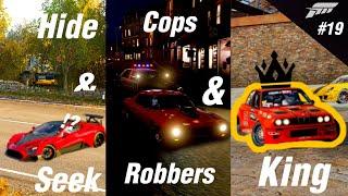 Cops & Robbers + Hide and Seek + Playground Games | Forza Horizon 4 #19