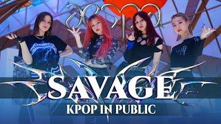 [KPOP IN PUBLIC RUSSIA] aespa (에스파) - Savage | DANCE COVER by GLAM from Russia