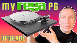 Rega P6 Turntable Upgrade!