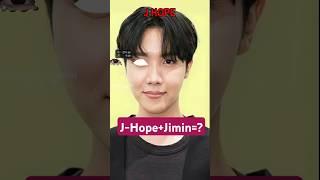 WHAT IF Jhope and Jimin were same person ?  #shorts