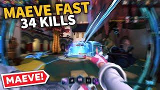 MAEVE FAST 34 KILLS ROGUE'S GAMBIT | Paladins Gameplay