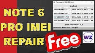 Redmi Note 6 Pro IMEI Repair Solution || Unable to get imei || Baseband unknown || ENG Qcn File