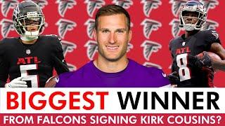 BIGGEST Winner From Falcons Signing Kirk Cousins: Drake London, Kyle Pitts Or Bijan Robinson?