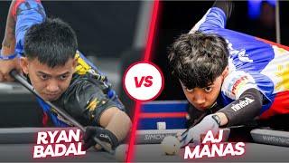 AJ Manas VS Ryan Badal | Exhibition Game | Race 17