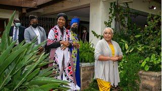 MARGARET KENYATTA TAKES SIERRA LEONE FIRST LADY TO FUNHOMES, FUNKIDZ & THE NYUNGU IN LAVINGTON!!