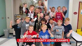 Licking Valley JV Red 2021 Football Highlight Video - 2021 LCL 3/4th Grade Champions