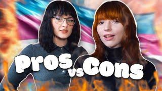 Pros & Cons of Being Trans (ft. Pierbi!!)