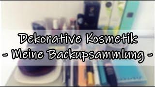 MEINE BACKUPSAMMLUNG (dekorative Kosmetik) | März 2019 | Desmodea