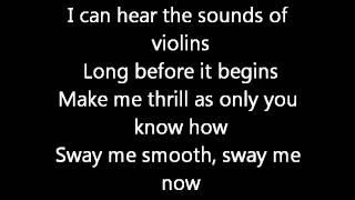 michael buble - sway lyrics