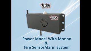 Electro Guard Power Model With Motion & Fire Sensor Security Alarm System