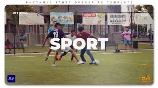 Rhythmic Sport Opener - Free After Effects Template | Pik Templates