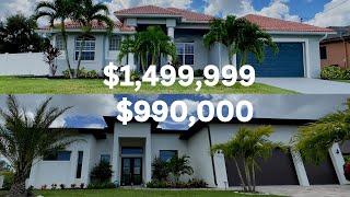 Check these 2 Luxury Homes for Sale in Cape Coral Florida with Pool, Cape Coral Florida