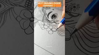 Cute Radharani Ji Drawing ||Radharani Ji Outline Drawing ||#shorts