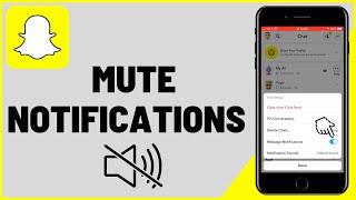 How to Mute Snapchat Notifications!