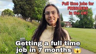 How to get full time- tier 2 Sponsored jobs in UK (especially for freshers)| Indian students in UK