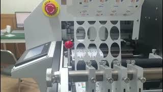 Vicut Digital roll to roll label die cutter VR240 #machine #stickers #diecutting #film